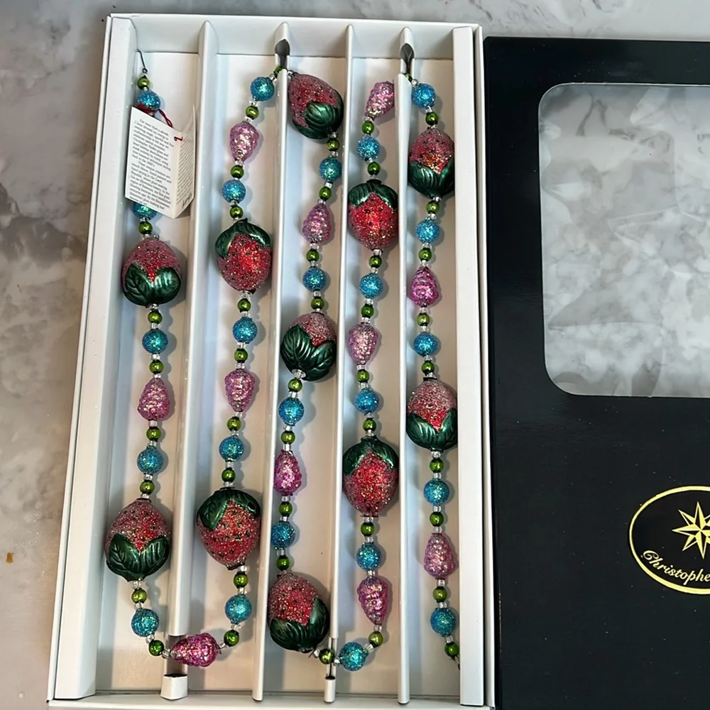 Christopher Radko Frosty Berry Garland 00-397-0